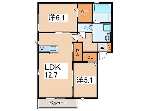 仮)アネックスの物件間取画像